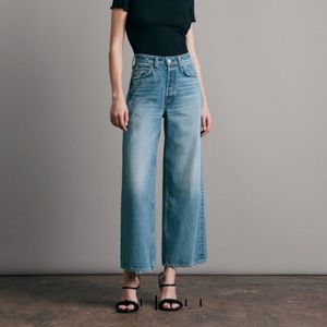 NWT rag & bone Maya High Rise Ankle Wide Leg, Size 30